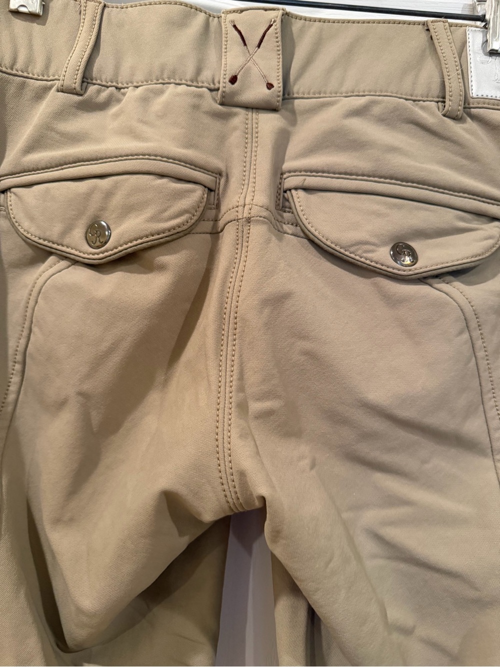 Goode Rider Tan Equestrian-Style Riding Pants - Picture 5 of 5